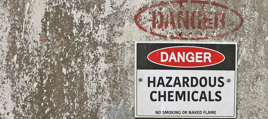 Danger Hazardous Chemicals